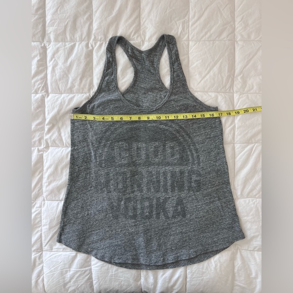 Gray Racerback Top - Picture 3 of 4